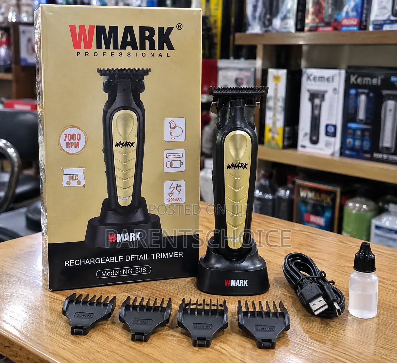WMARK NG-338 Professional Rechargeable Detail Trimmer