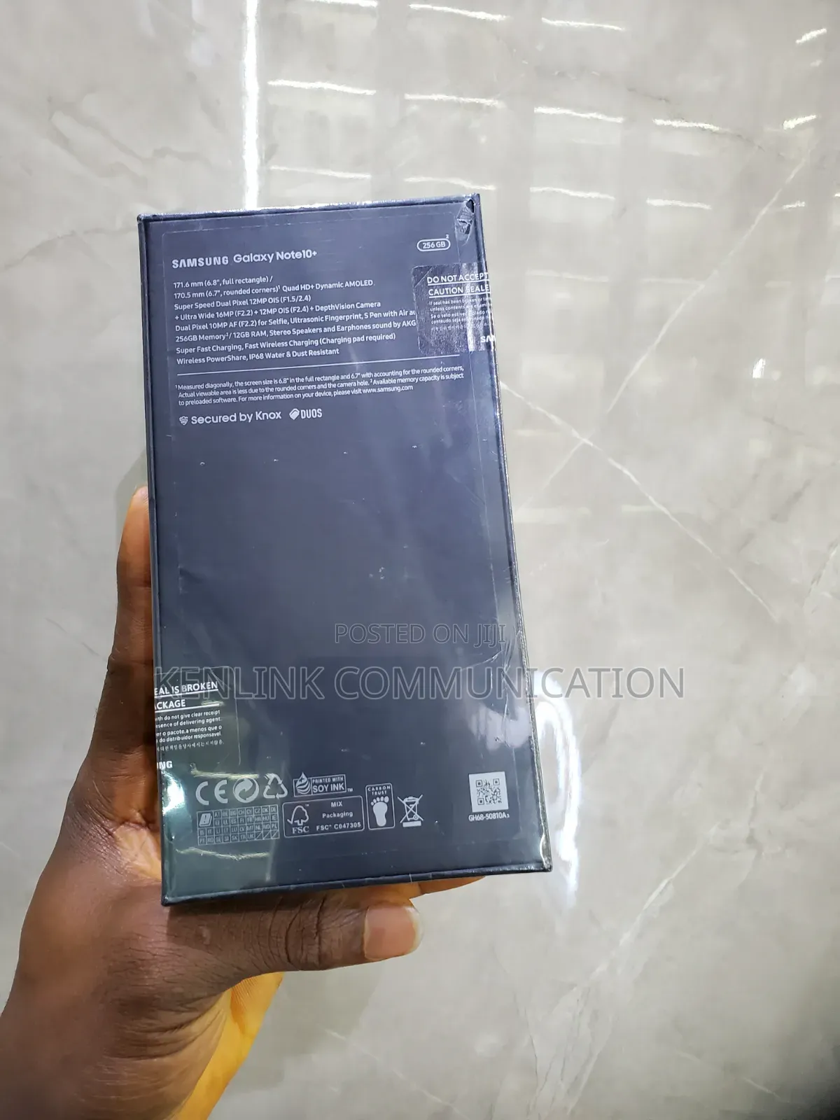 New Samsung Galaxy Note 10 Plus 256 GB Black