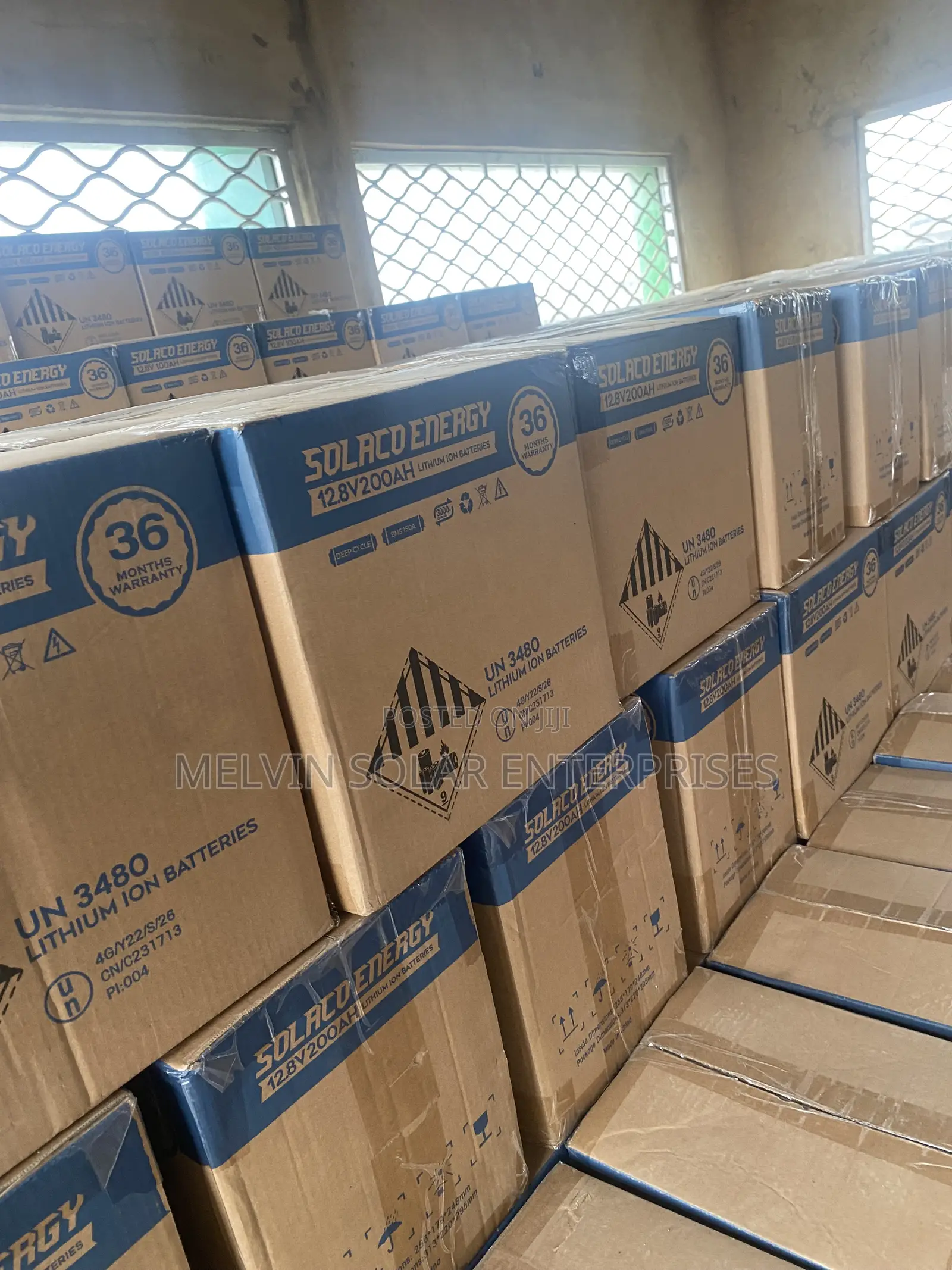 100ah 12.8v Solaco Energy Lithium Ion Phosphate Batteries Available