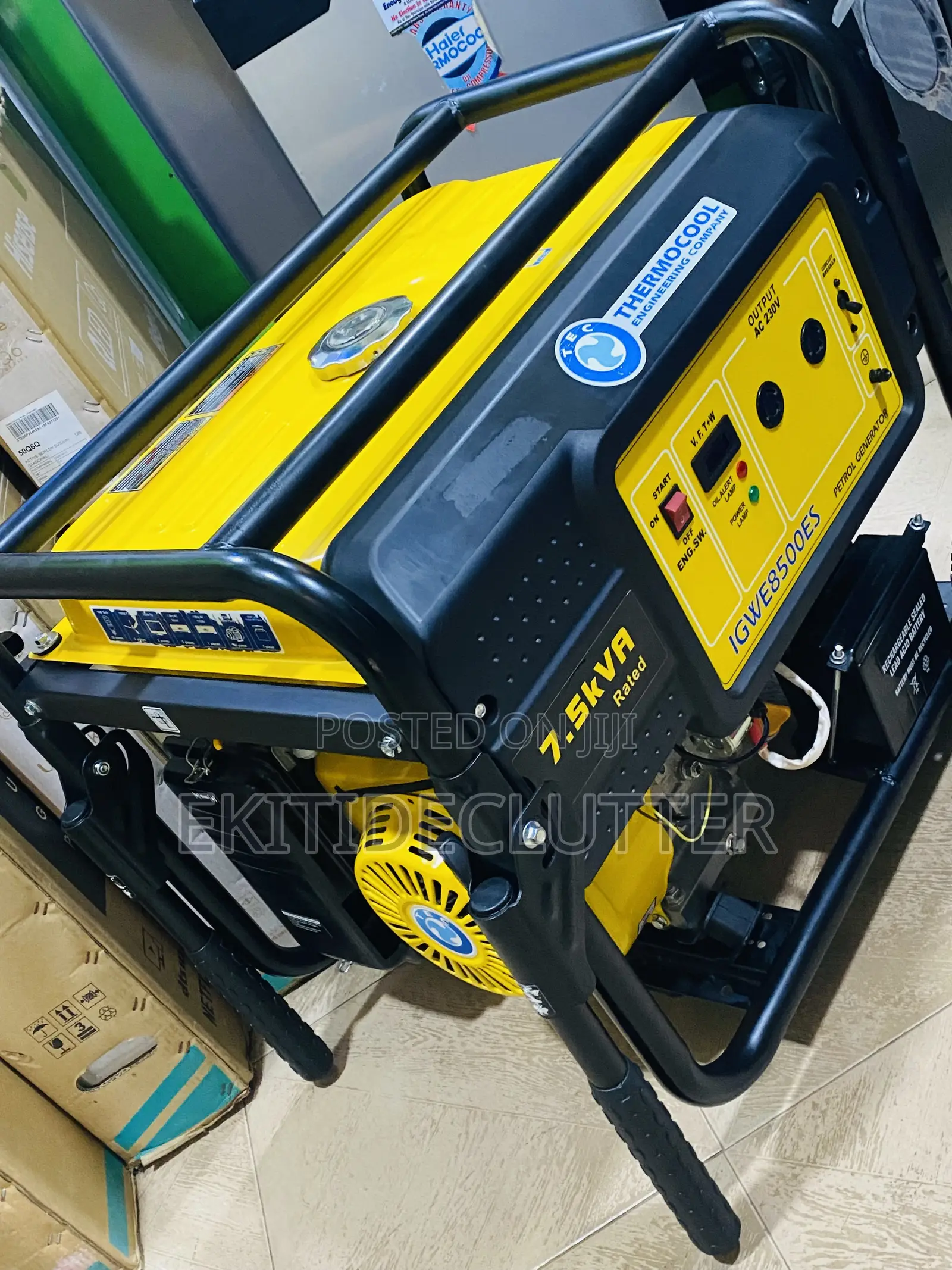 Barely Used Thermocool 7.5kva Gen