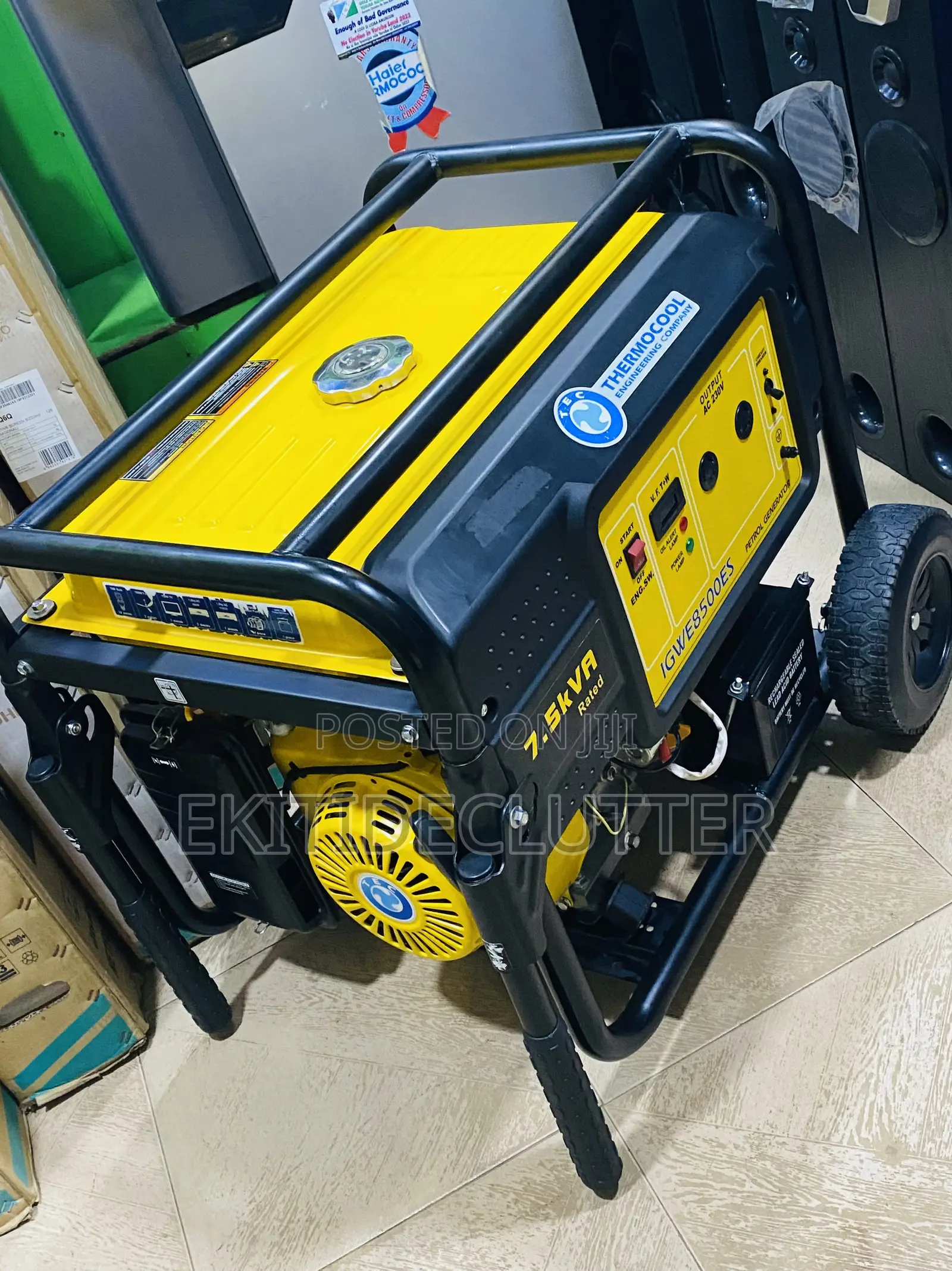 Barely Used Thermocool 7.5kva Gen