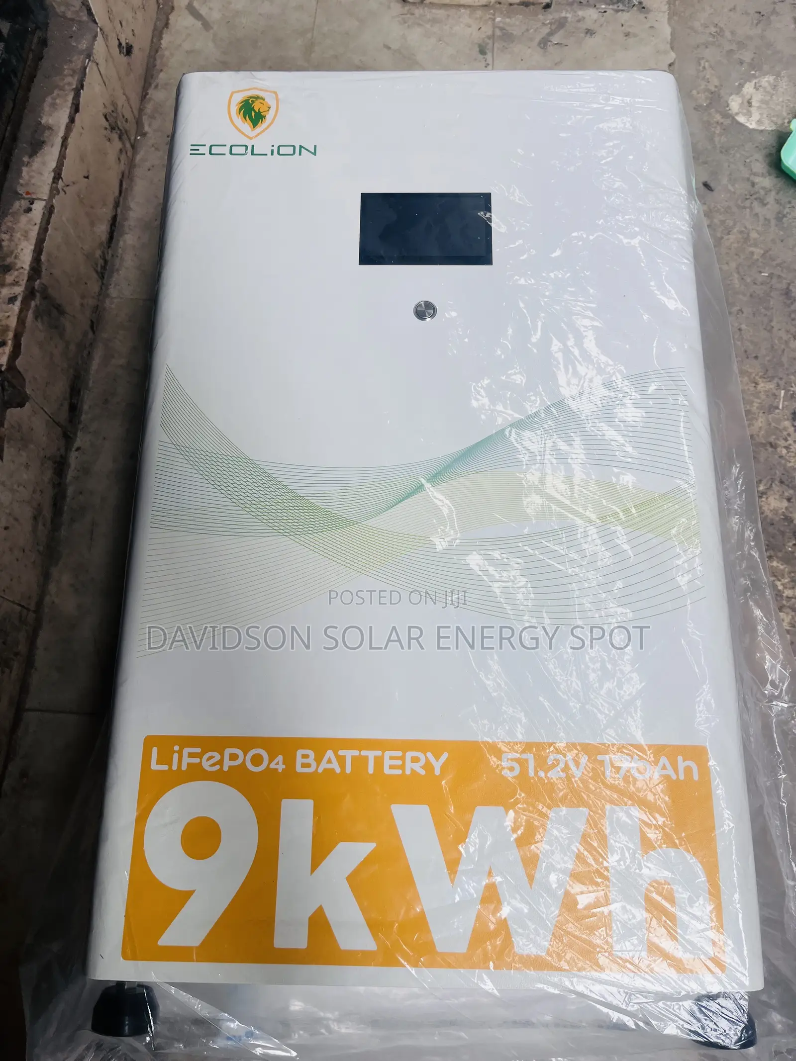 9kwh 48v Ecolion Solar Lithium Ion Battery