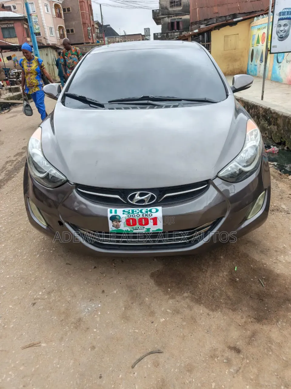 Hyundai Elantra 2013 Gray
