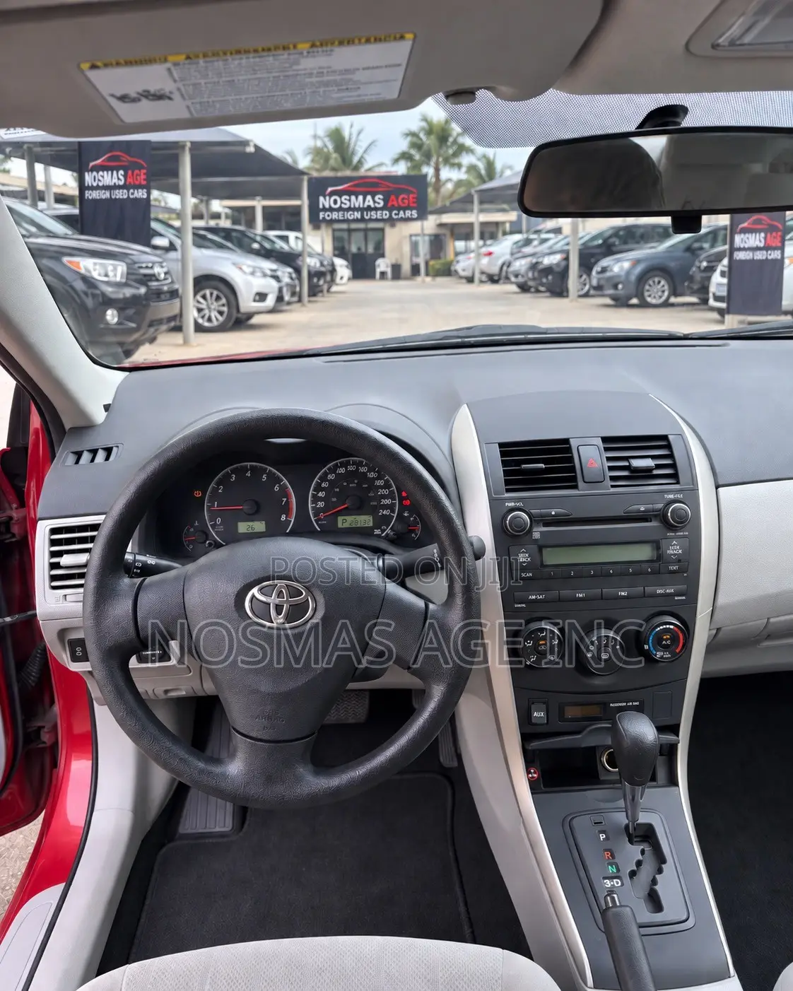 Toyota Corolla L 4-Speed Automatic 2013 Burgundy