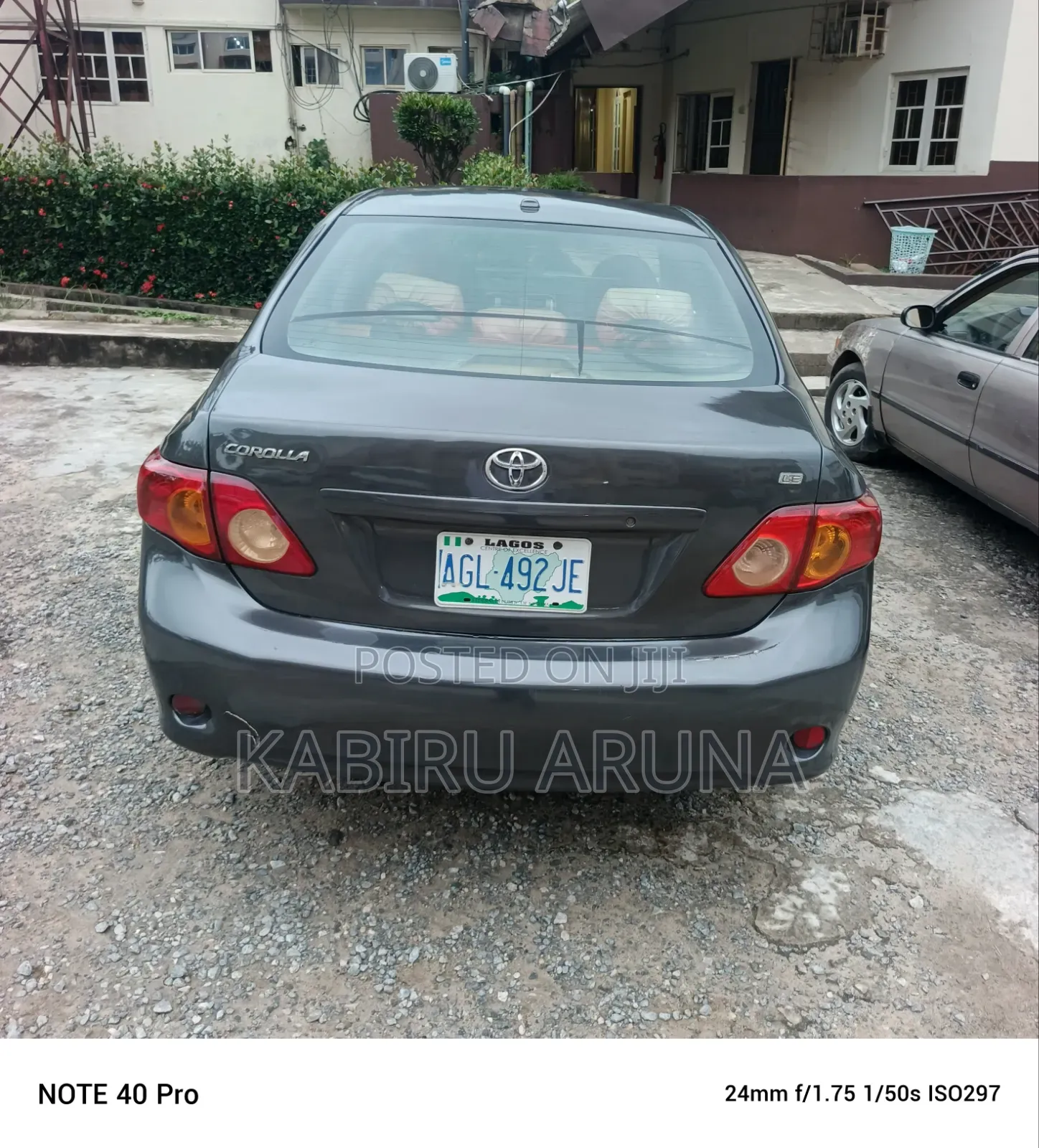 Toyota Corolla 2010 Gray