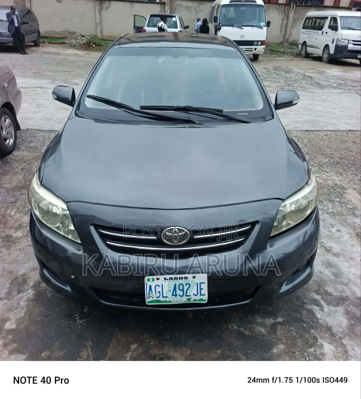 Toyota Corolla 2010 Gray