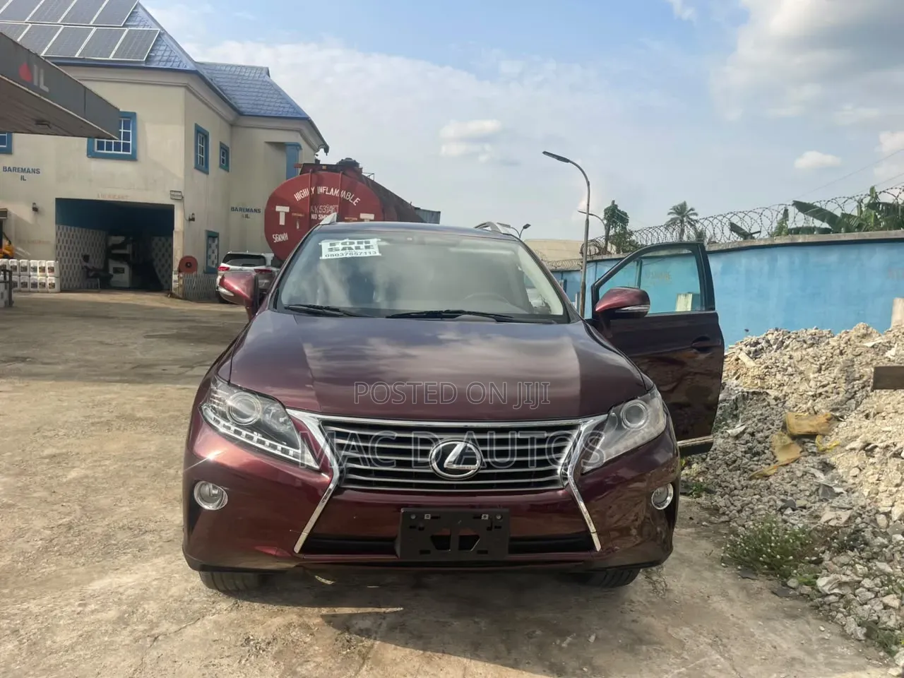 Lexus RX 350 FWD 2012 Maroon