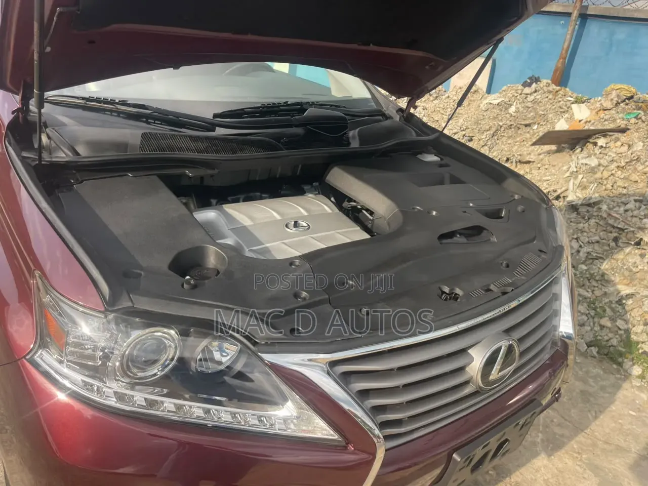 Lexus RX 350 FWD 2012 Maroon