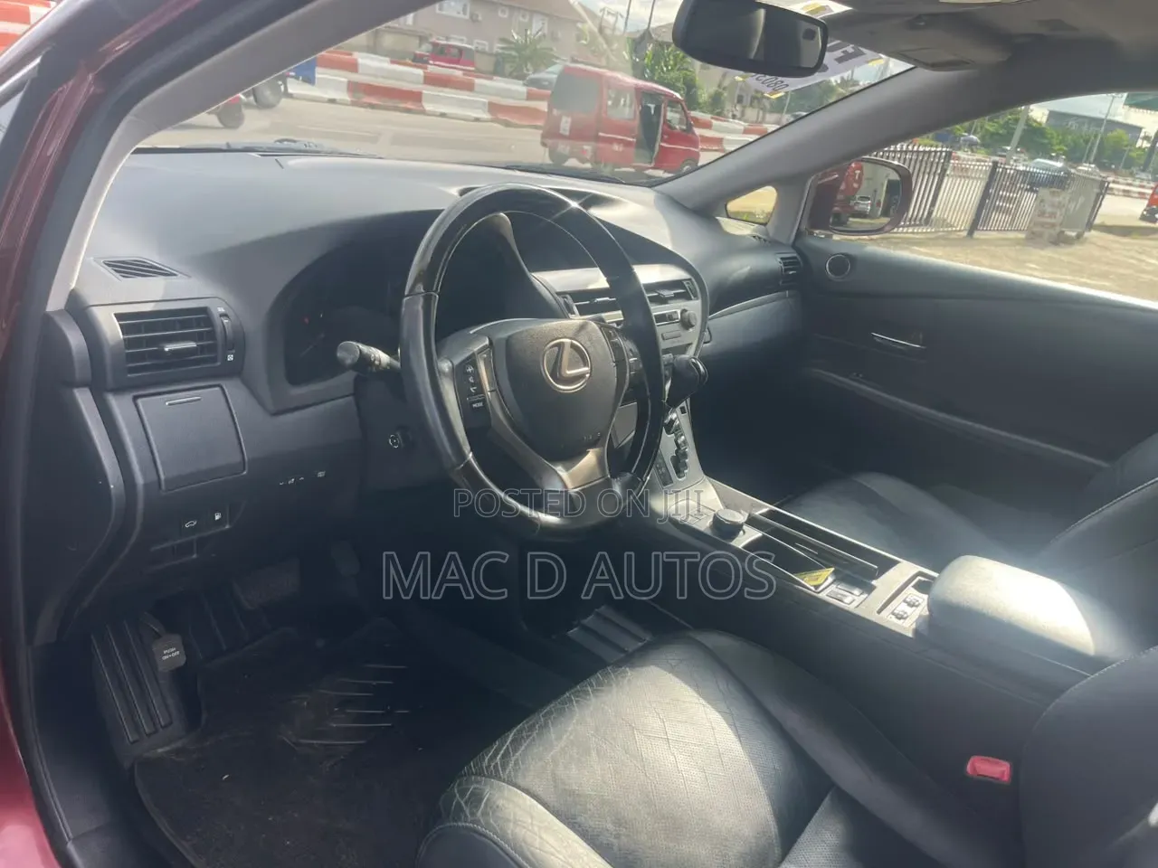 Lexus RX 350 FWD 2012 Maroon