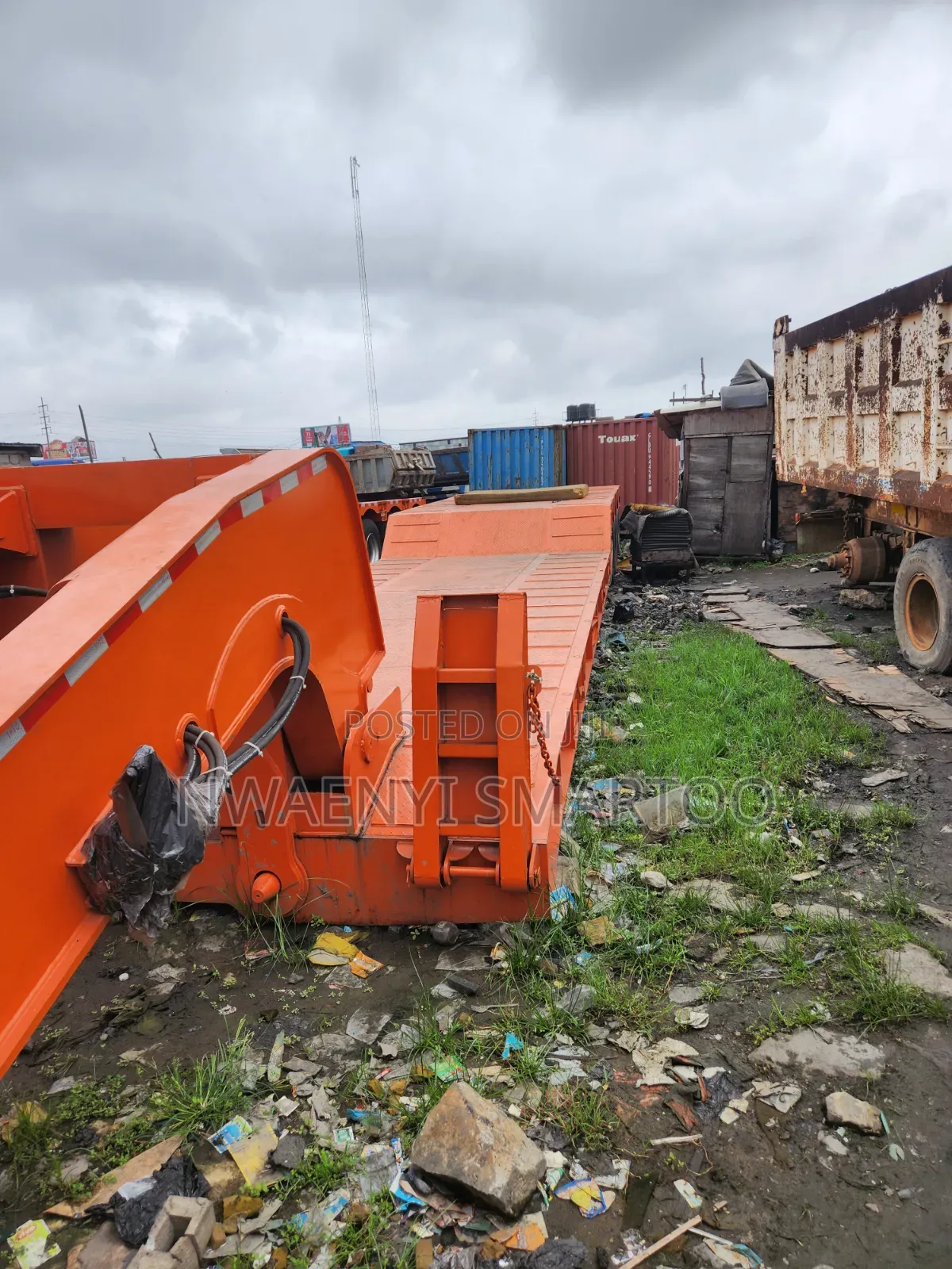 Front Loader 100ton Low Bed