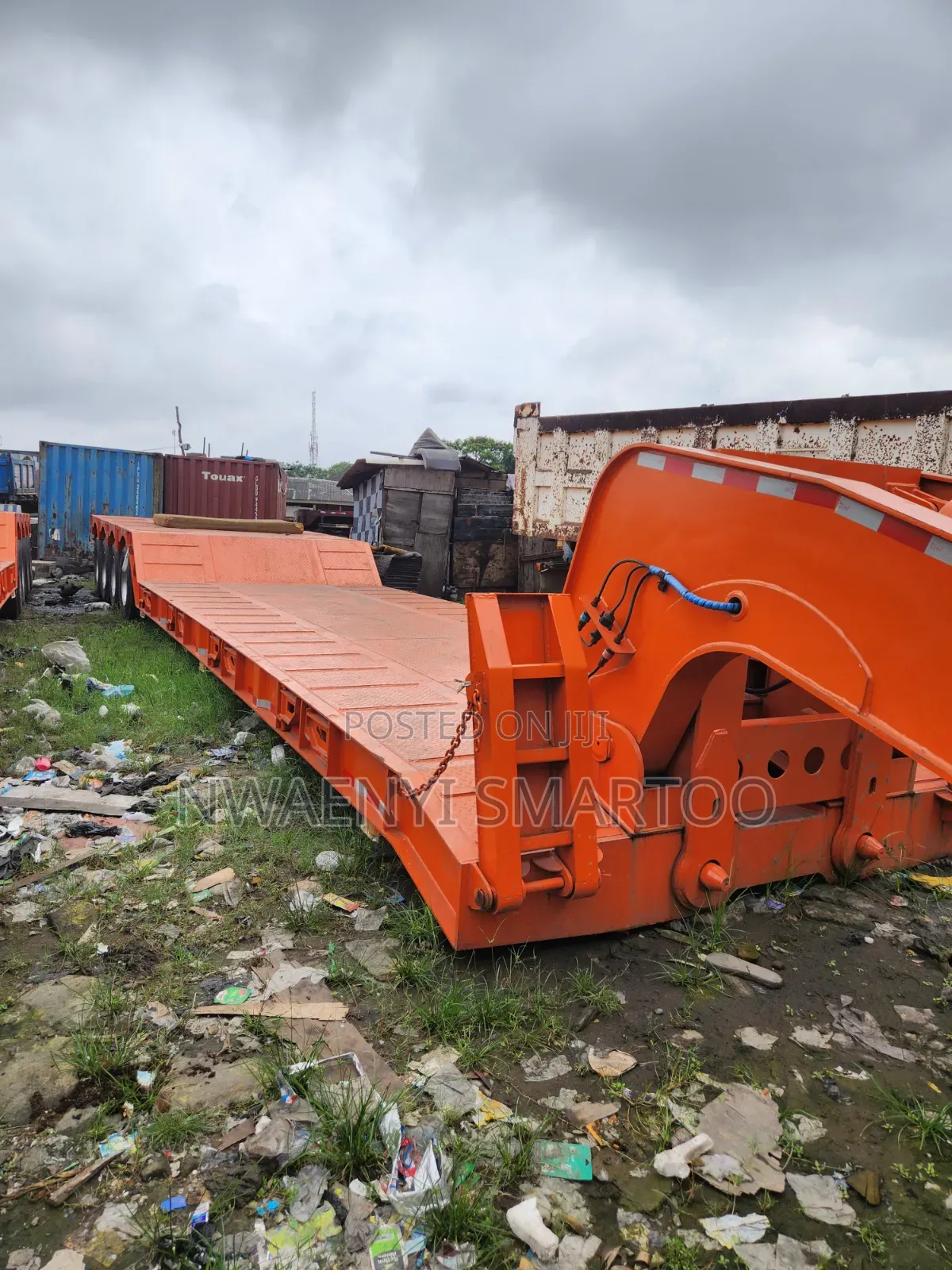 Front Loader 100ton Low Bed