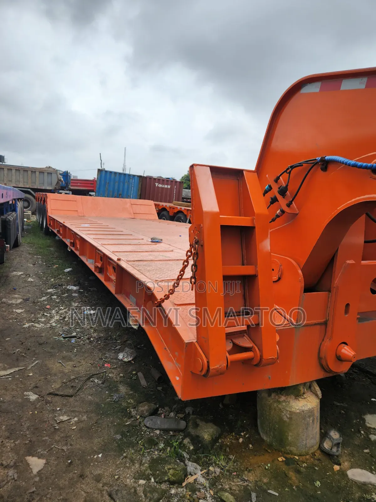 Low Bed Truck Front Loader 100ton