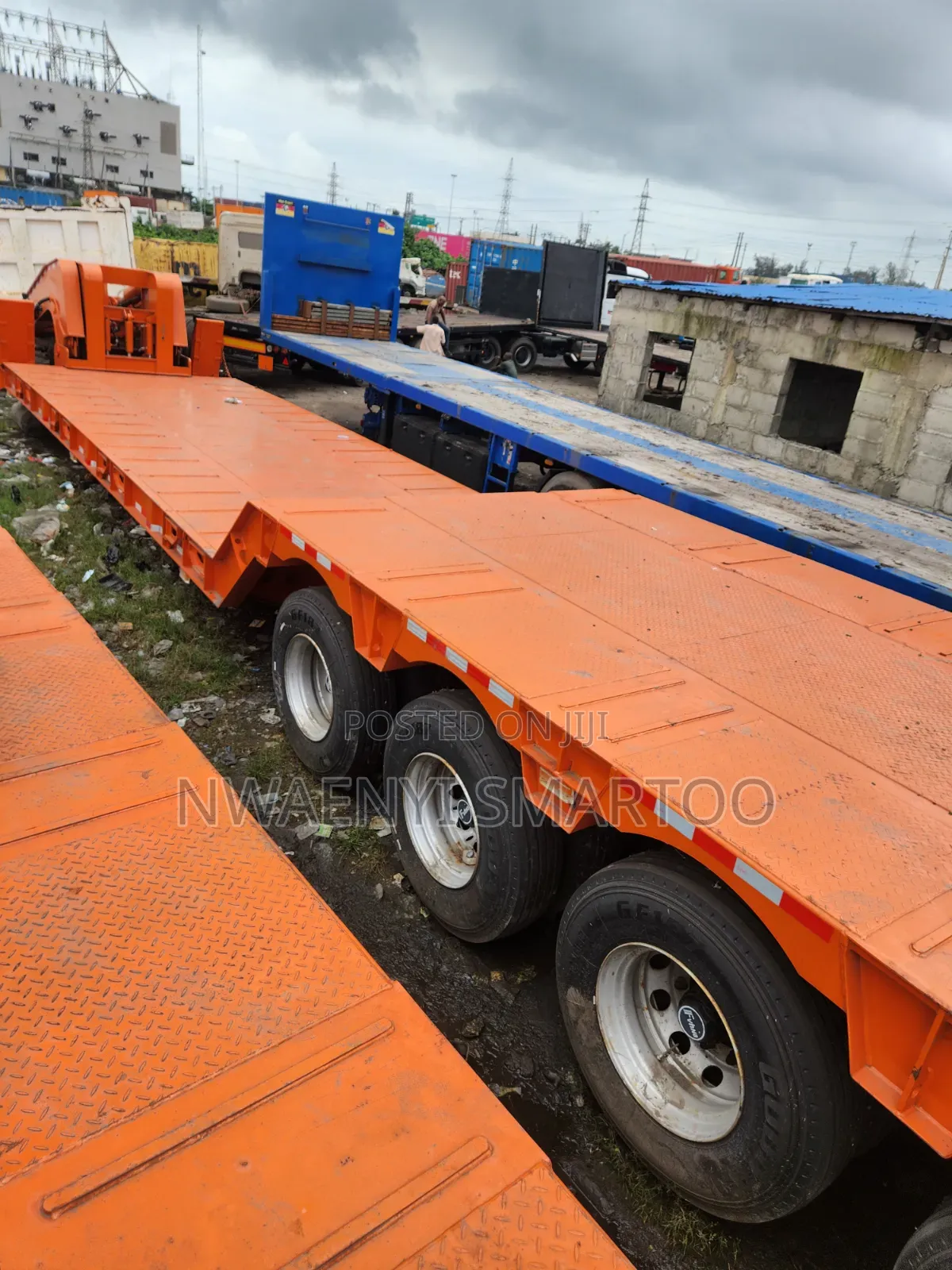 Original Front Low Bed Truck 100ton