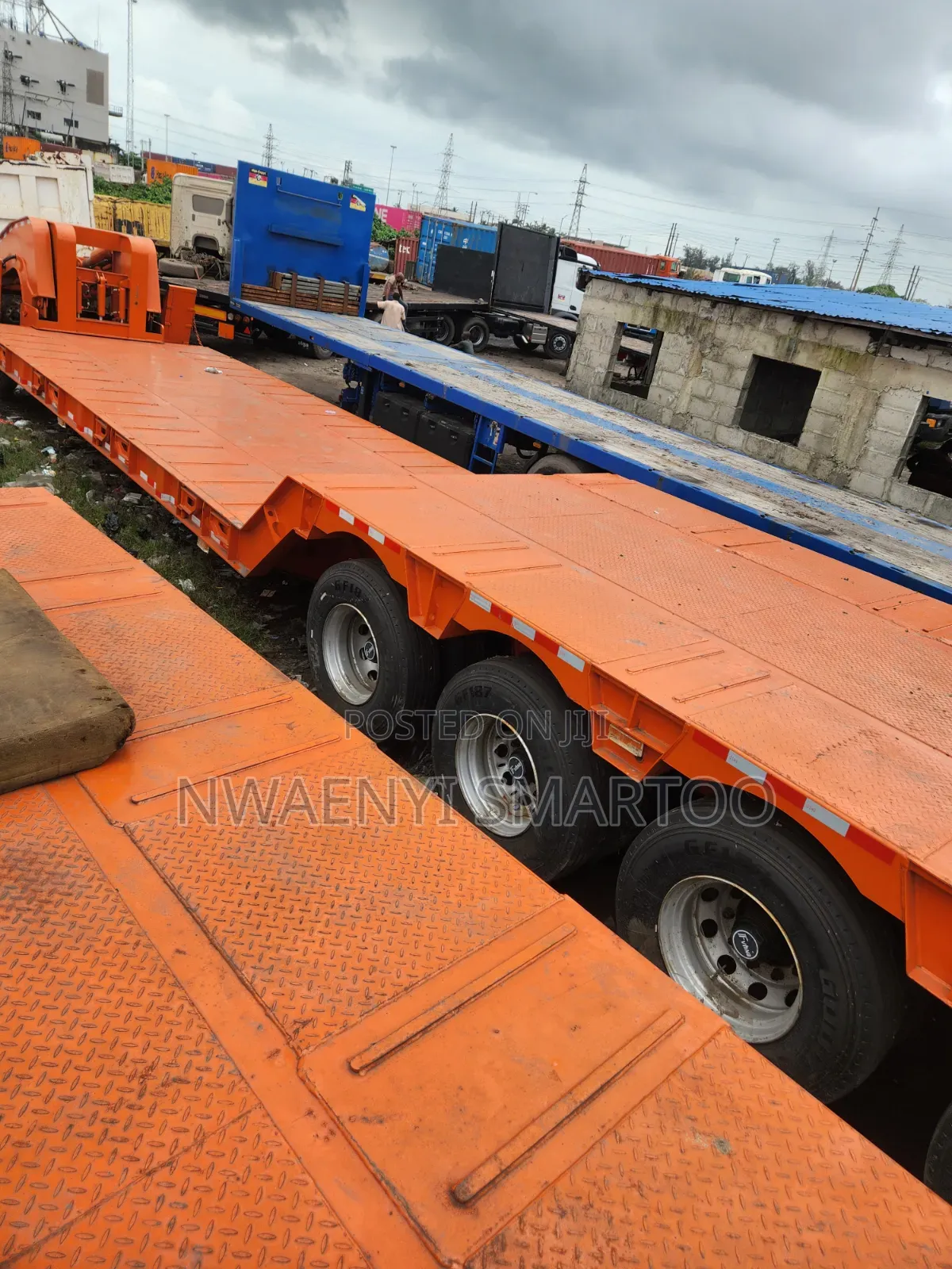 Original Front Low Bed Truck 100ton