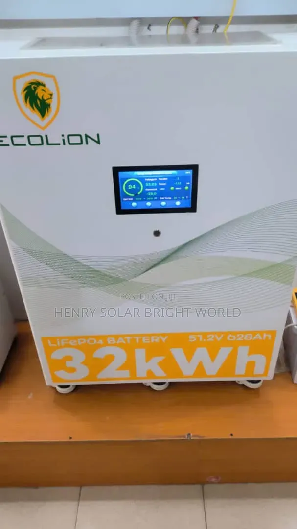 Ecolion 32kwh Lithium Battery