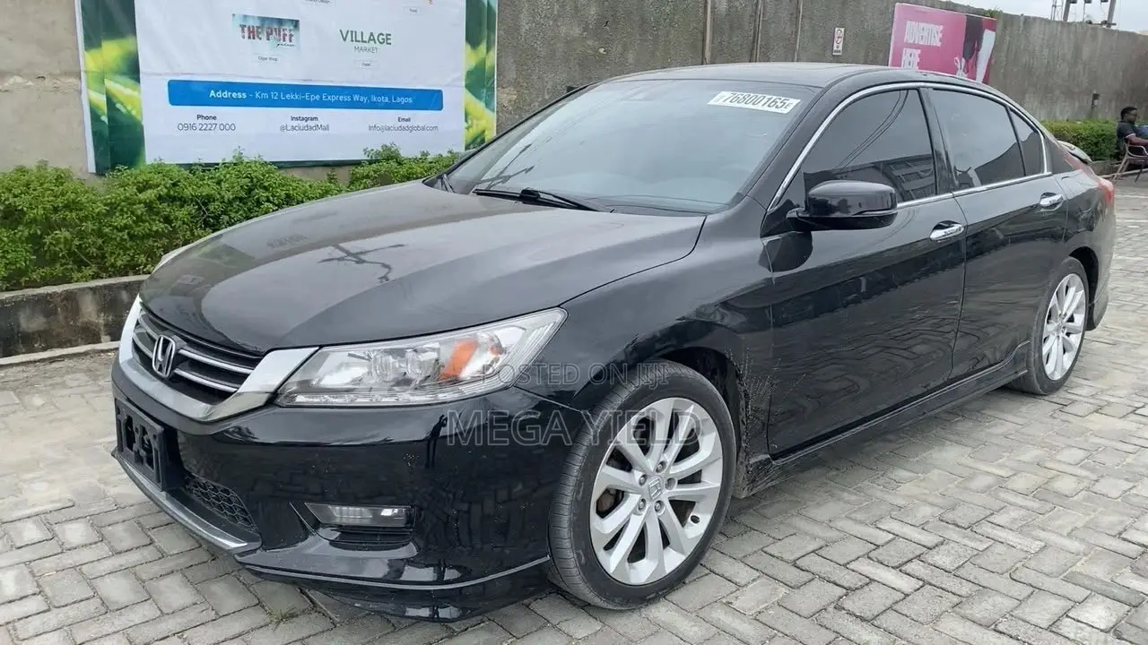 Honda Accord EX-L V-6 4dr Sedan FWD (3.5L 6cyl 6A) 2016 Black