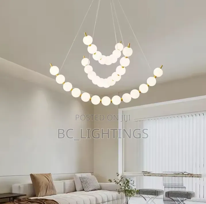 Modern Simple Bar Lamp Staircase Attic Chandelier Fashion Bedroom