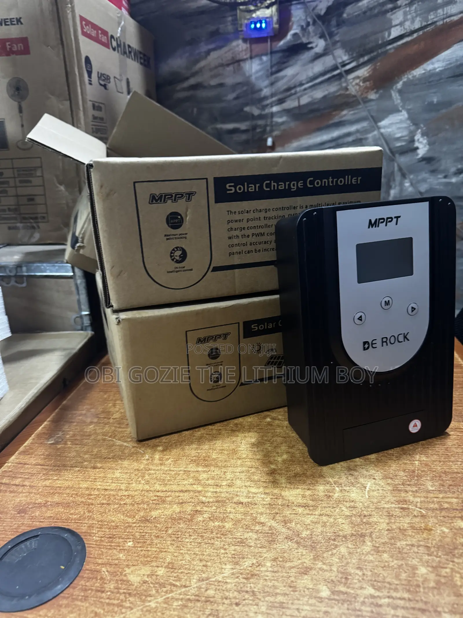 60AH De Rock MPPT Charger Controller Best Importer and Distributor