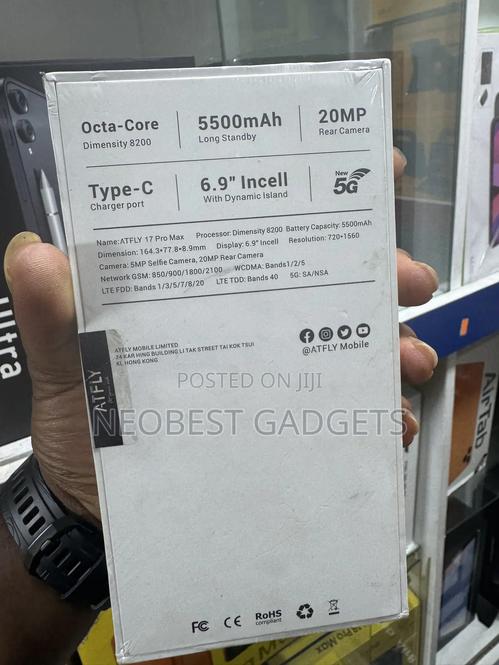 New Mobile Phone 128 GB Blue