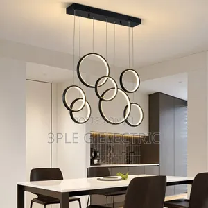 Futuristic Minimalist Dropping Chandelier