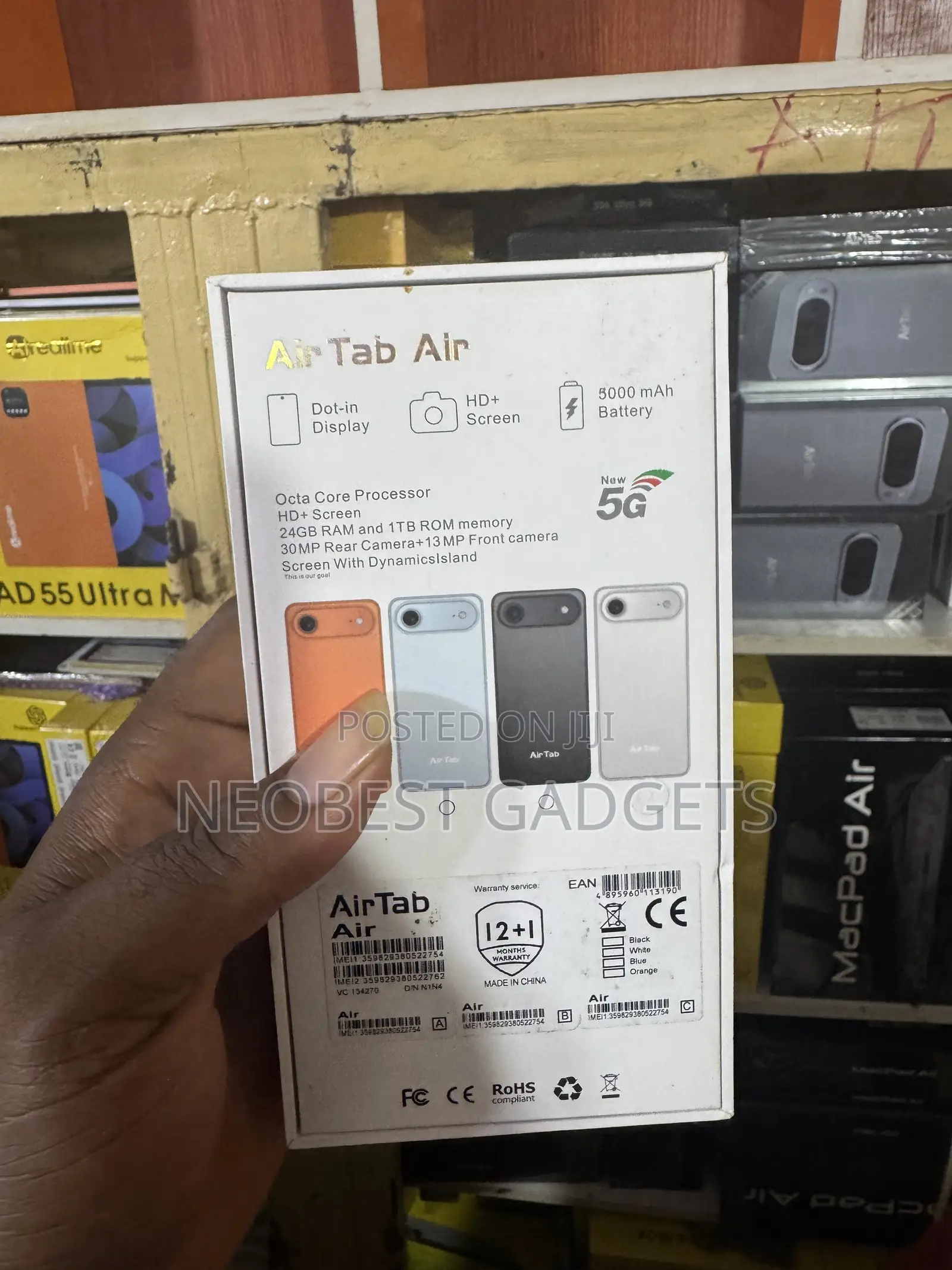 New AirTab Air 1 TB White