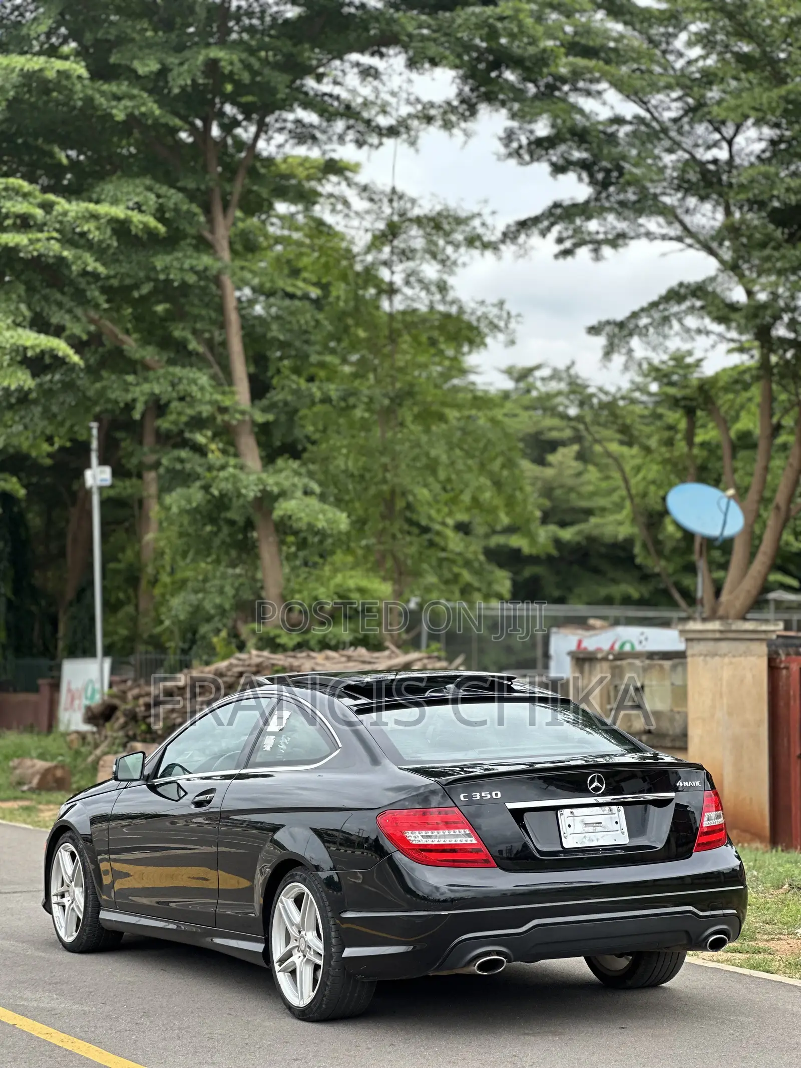 Mercedes-Benz C350 2014 Black
