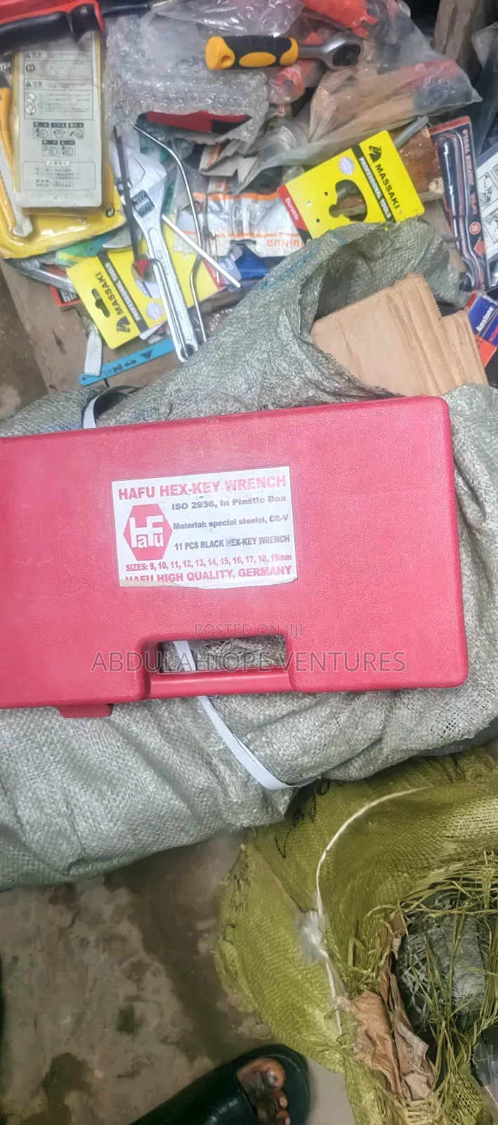 Sets of Allen Keys 11 PCS From 9mm to 19mm