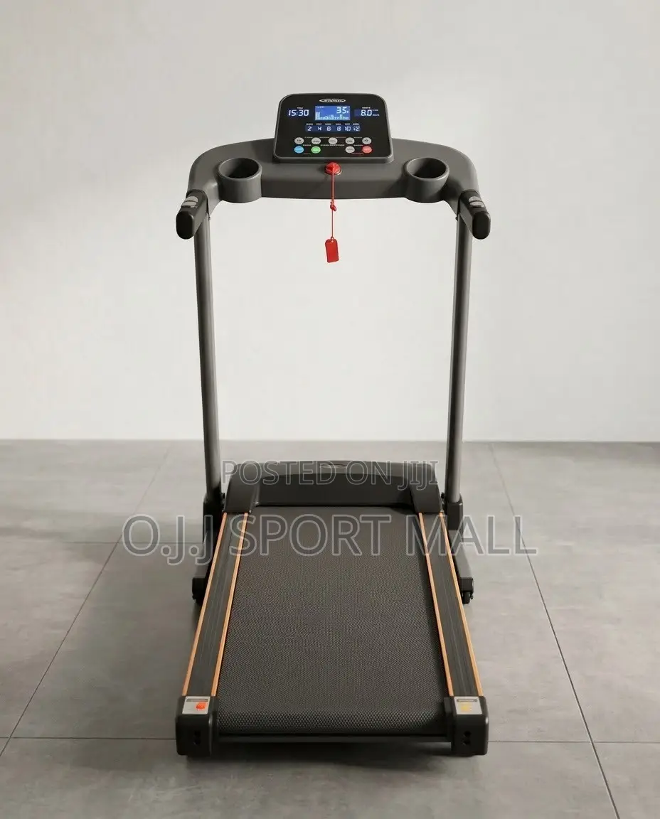2HP Electric Treadmill With Bluetooth, Massager Foldable Design