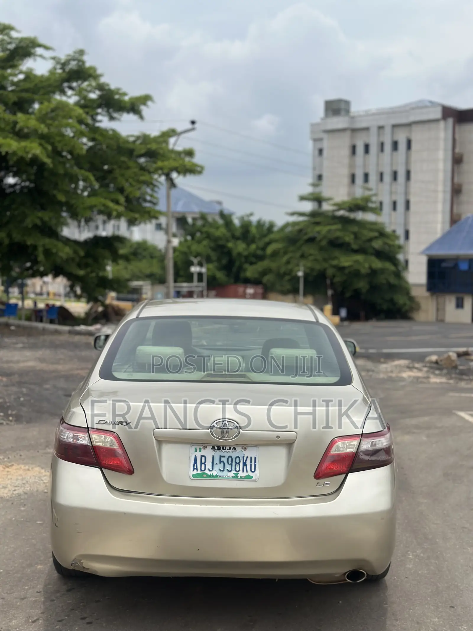 Toyota Camry 2008 Gold