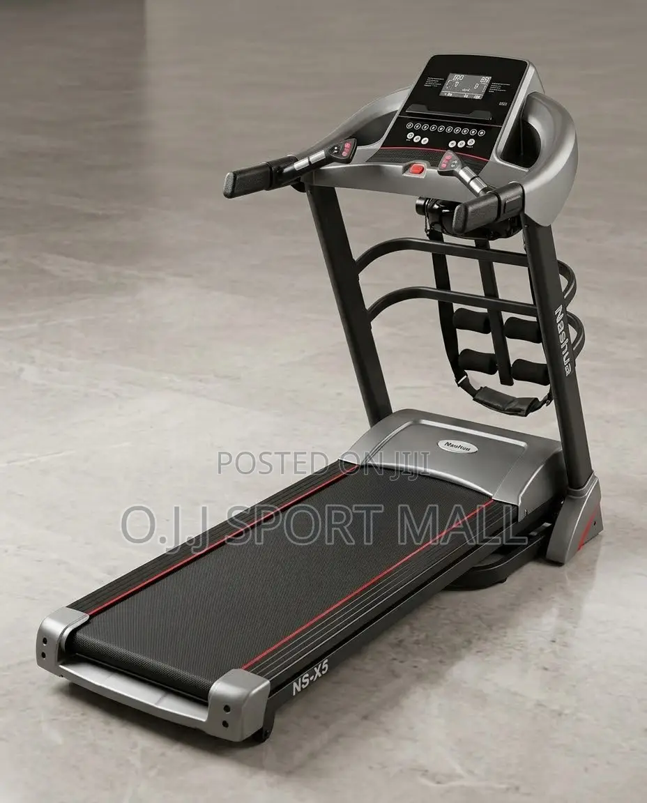 NS-X5 3.2HP Treadmill With Massager – Foldable Fitness Machine