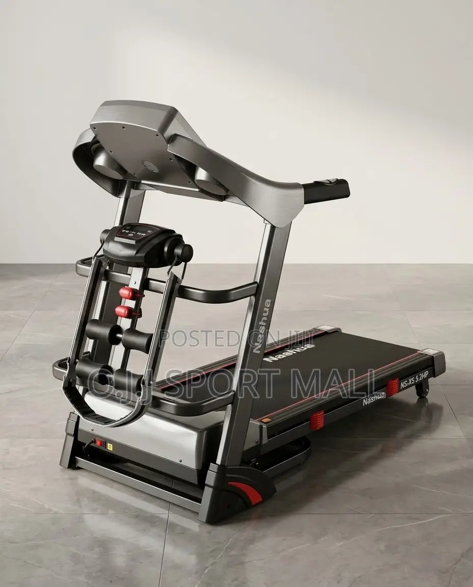 NS-X5 3.2HP Treadmill With Massager – Foldable Fitness Machine