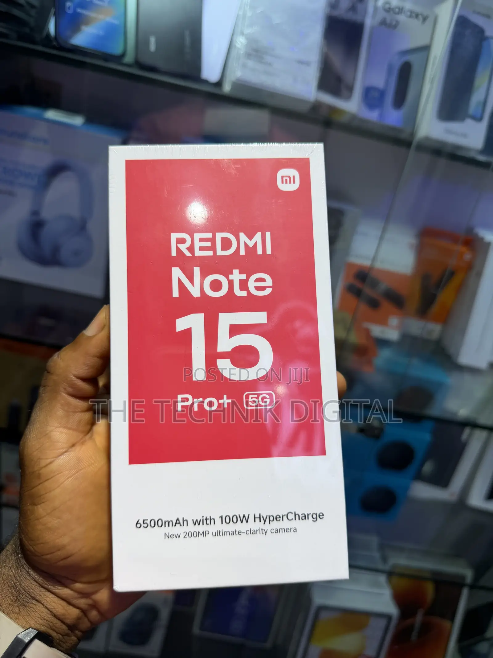 New Xiaomi Redmi Note 15 Pro+ 512 GB Black