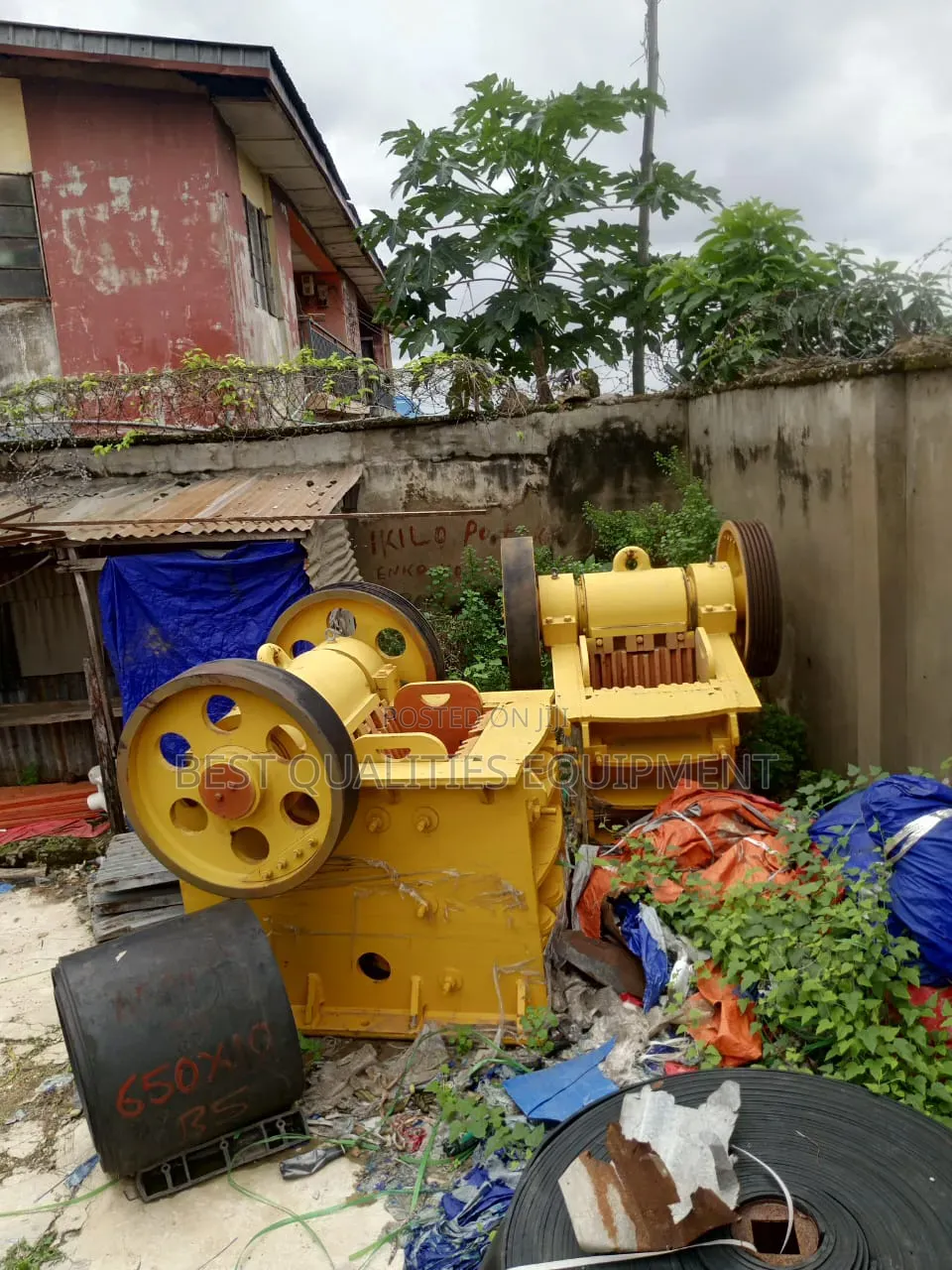 Ep 400 X 600 Electric Jaw Primary Crusher Machine