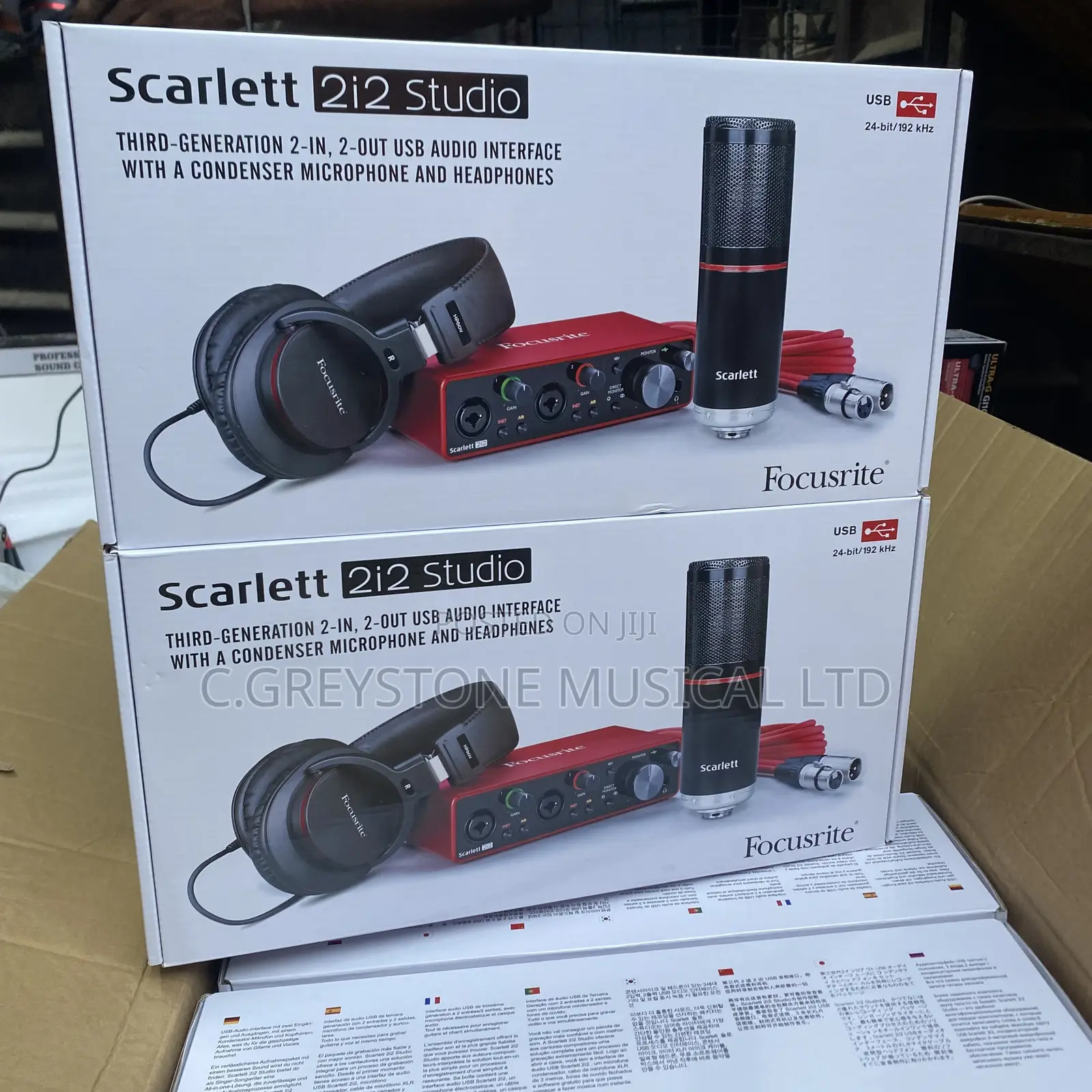 Scarlet 2i2 Complete Set