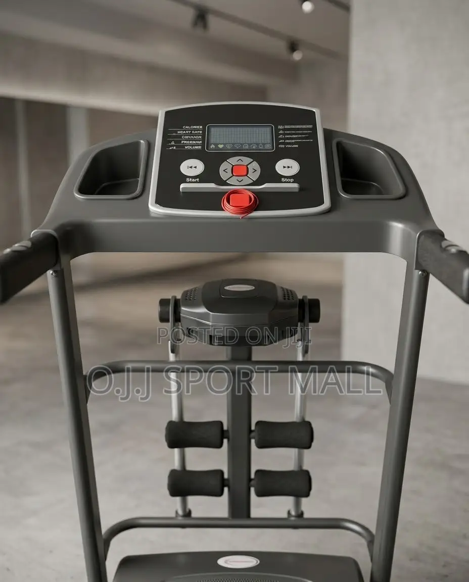 2.5HP German Machine Treadmill – Bluetooth, Incline Massager
