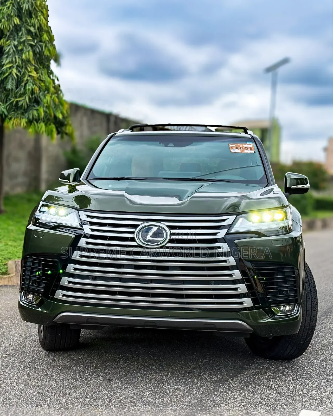 Lexus LX 600 2022 Green