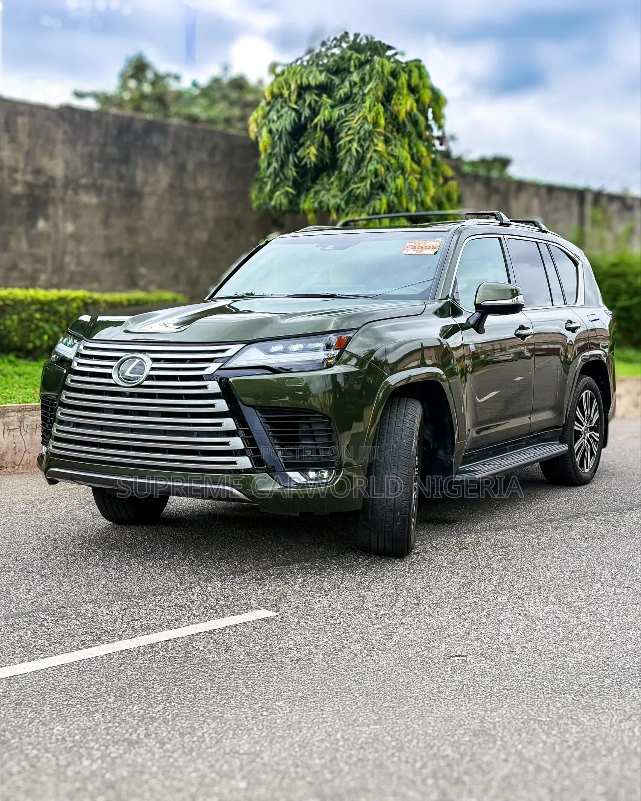 Lexus LX 600 2022 Green