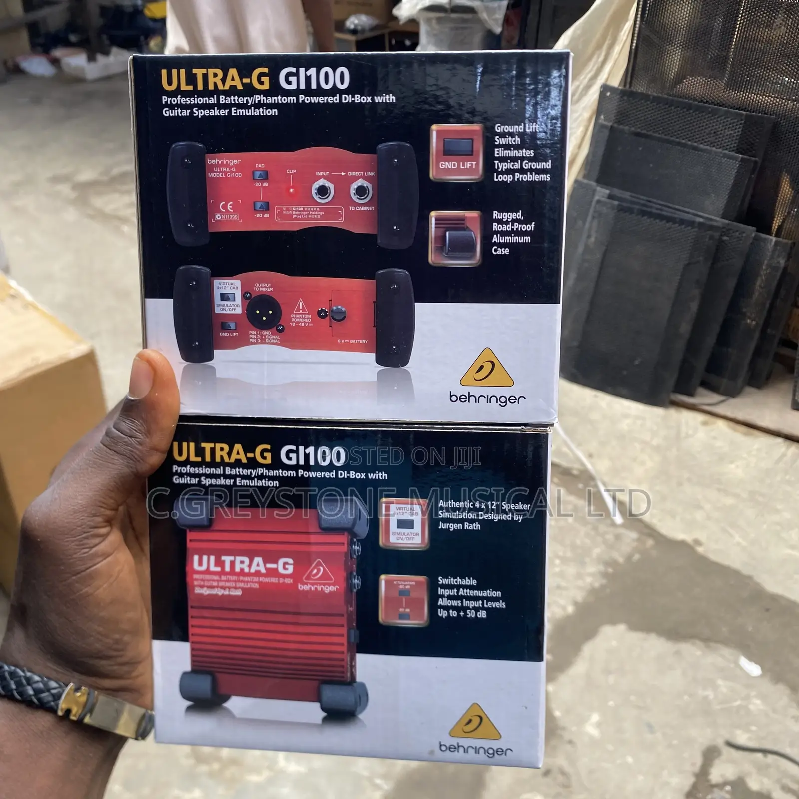 DI Box Ultra G Di Box Behringer