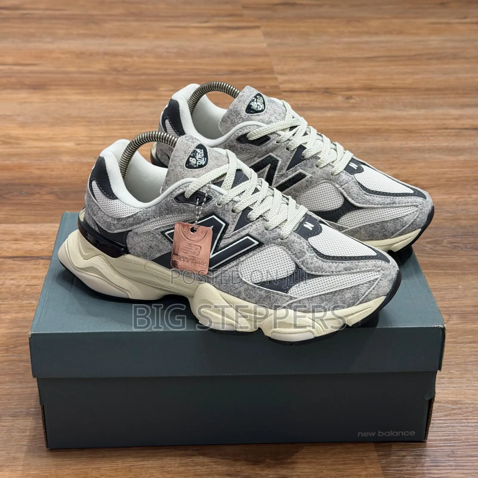 New Balance 9060 Ash/Cream Sneakers