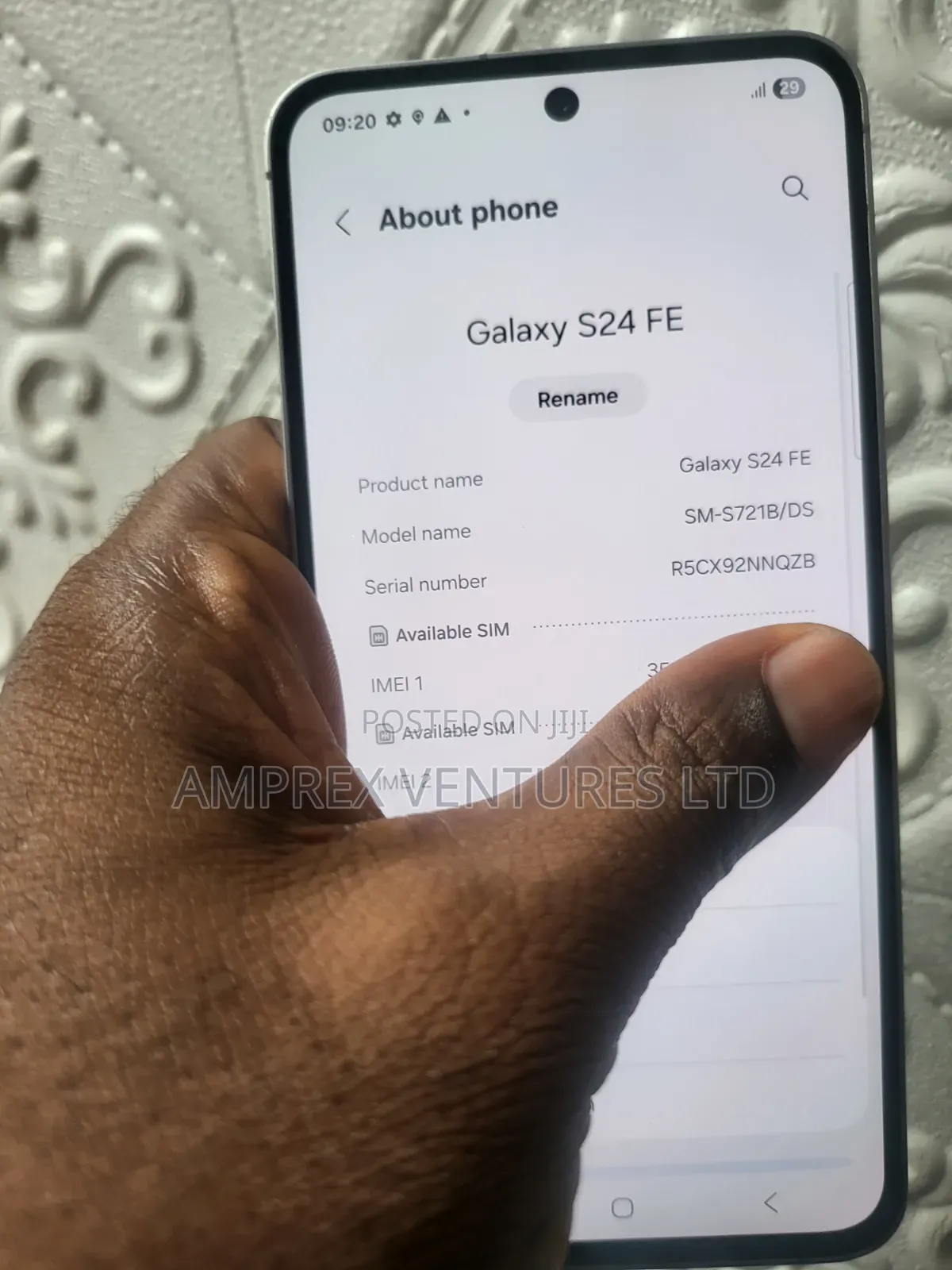 Samsung Galaxy S24 FE 256 GB Blue