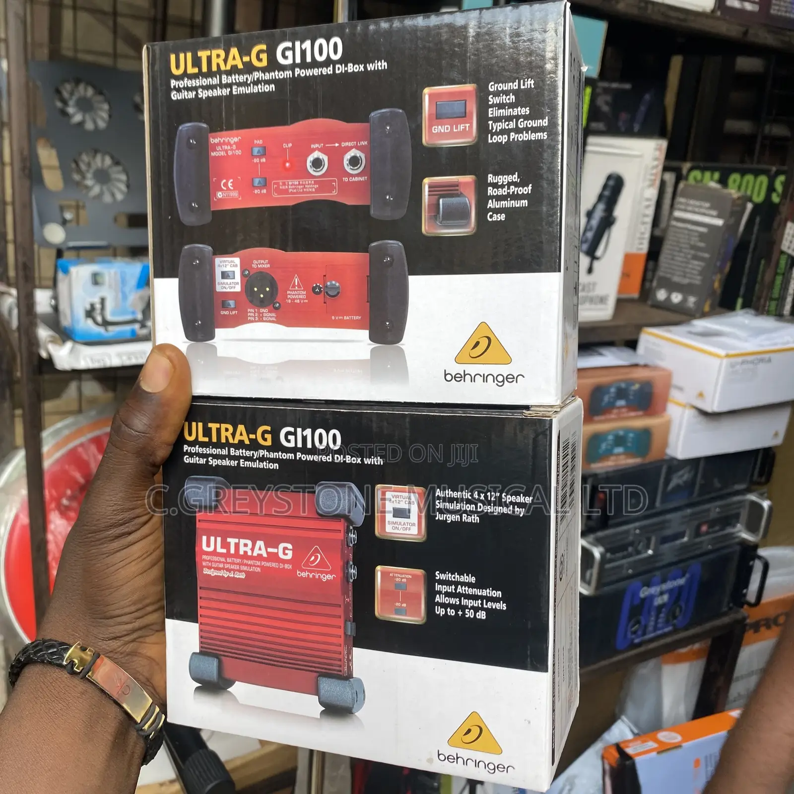DI-BOX Ultra G Behringer