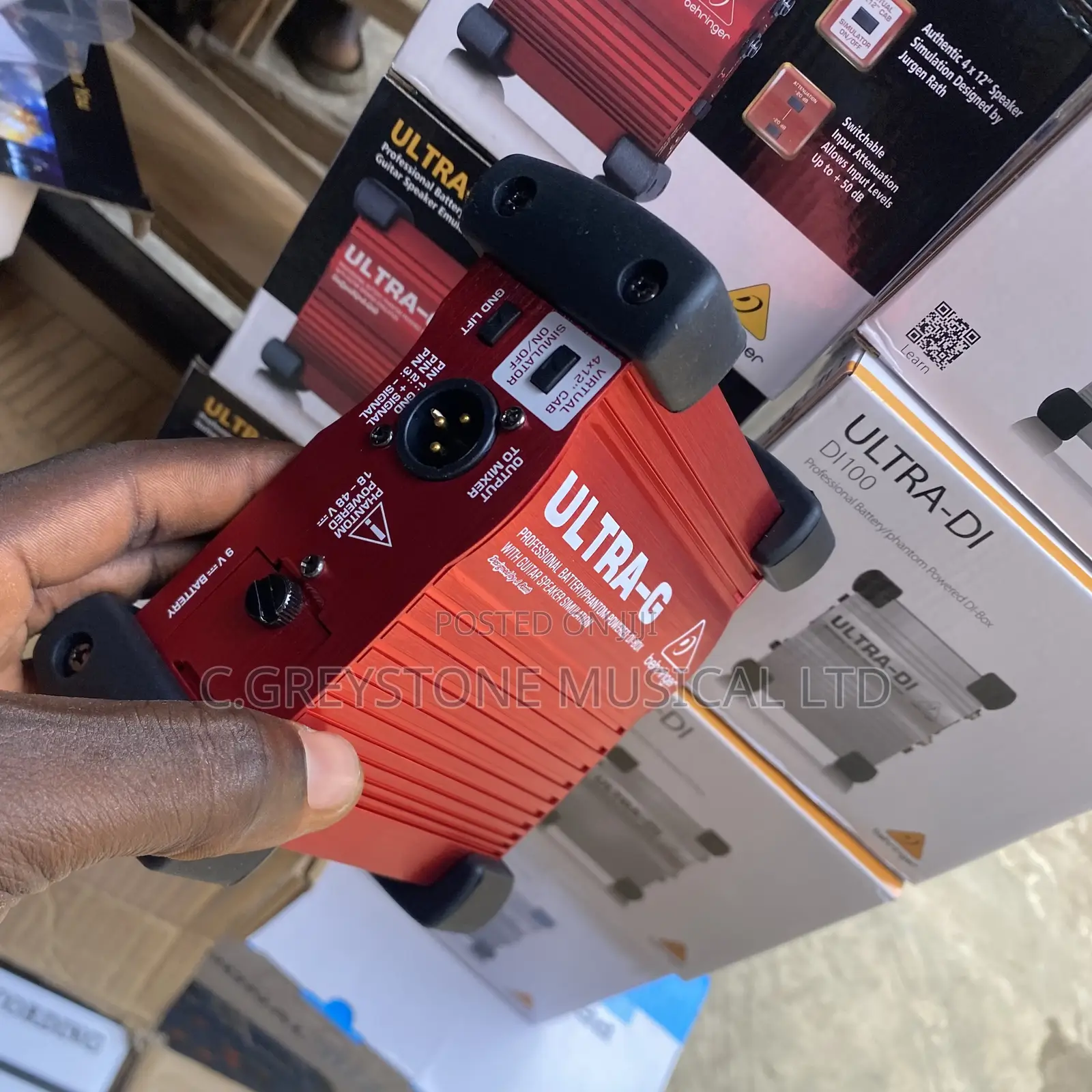 DI-BOX Ultra G Behringer