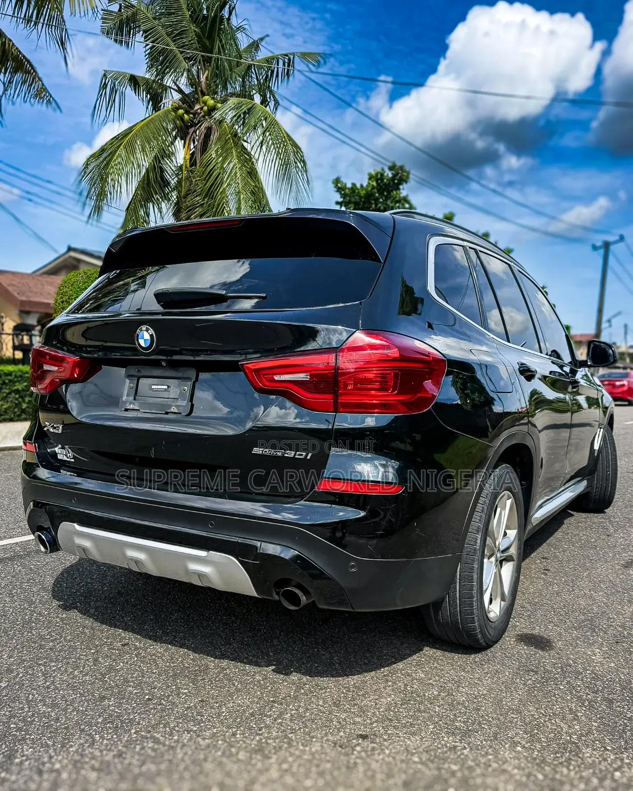 BMW X3 xDrive30i AWD 2019 Black