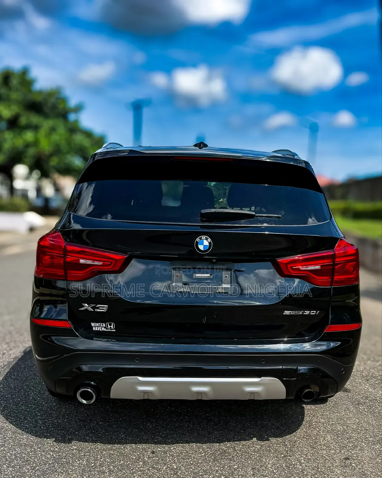 BMW X3 xDrive30i AWD 2019 Black