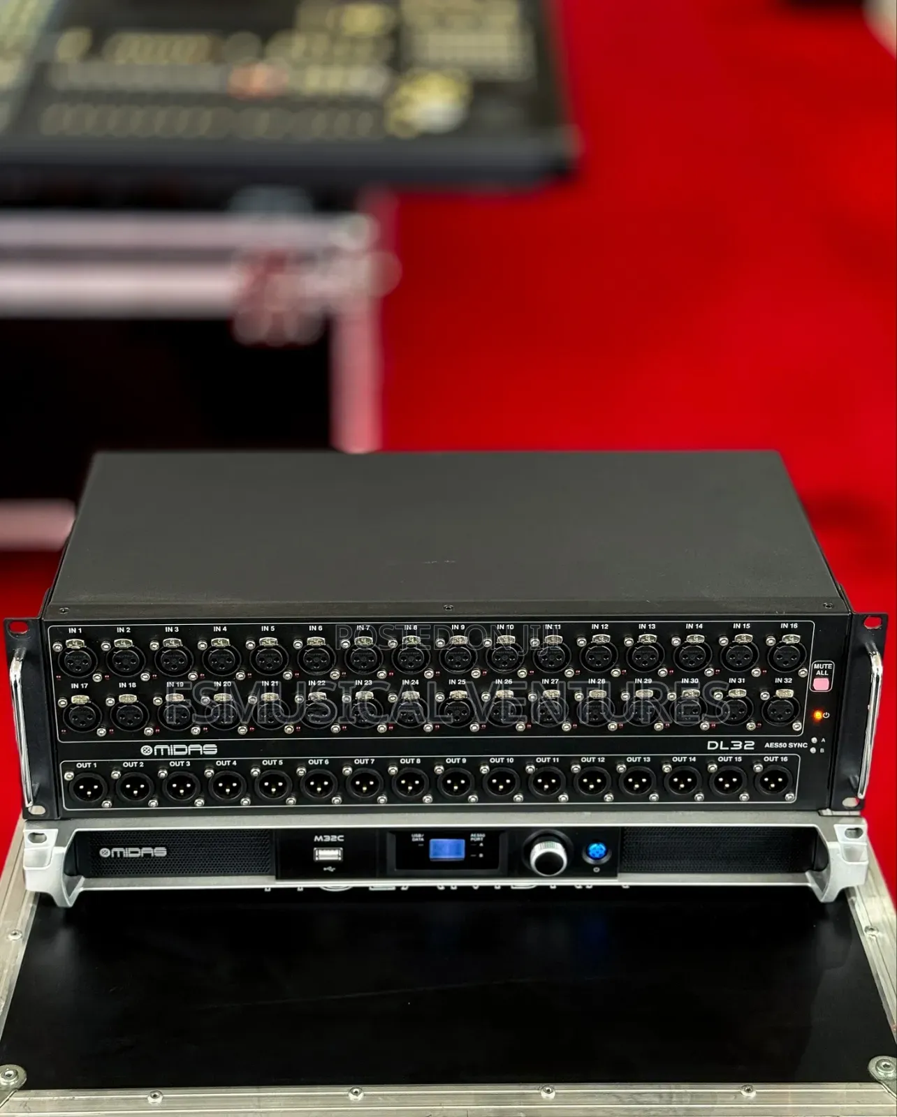 Midas DL32 Stagebox 32 Input and 16 Output