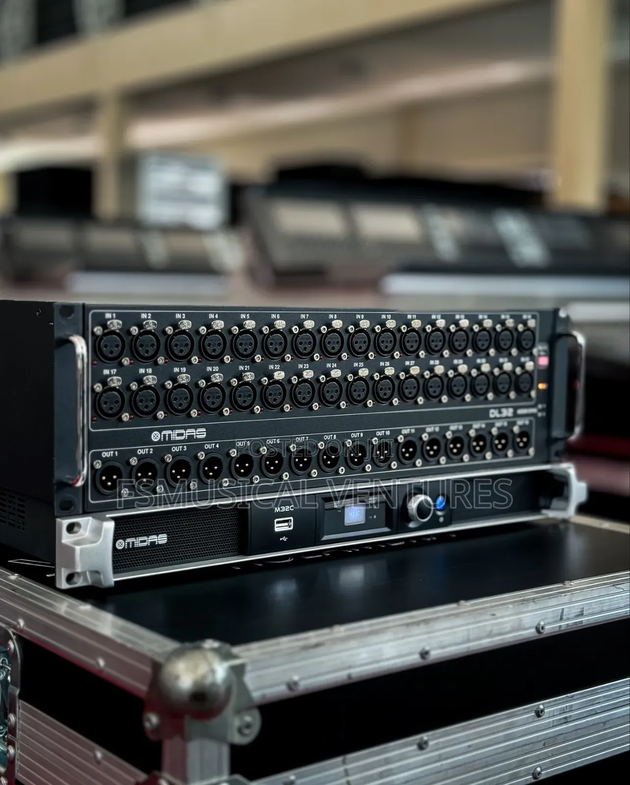 Midas DL32 Stagebox 32 Input and 16 Output