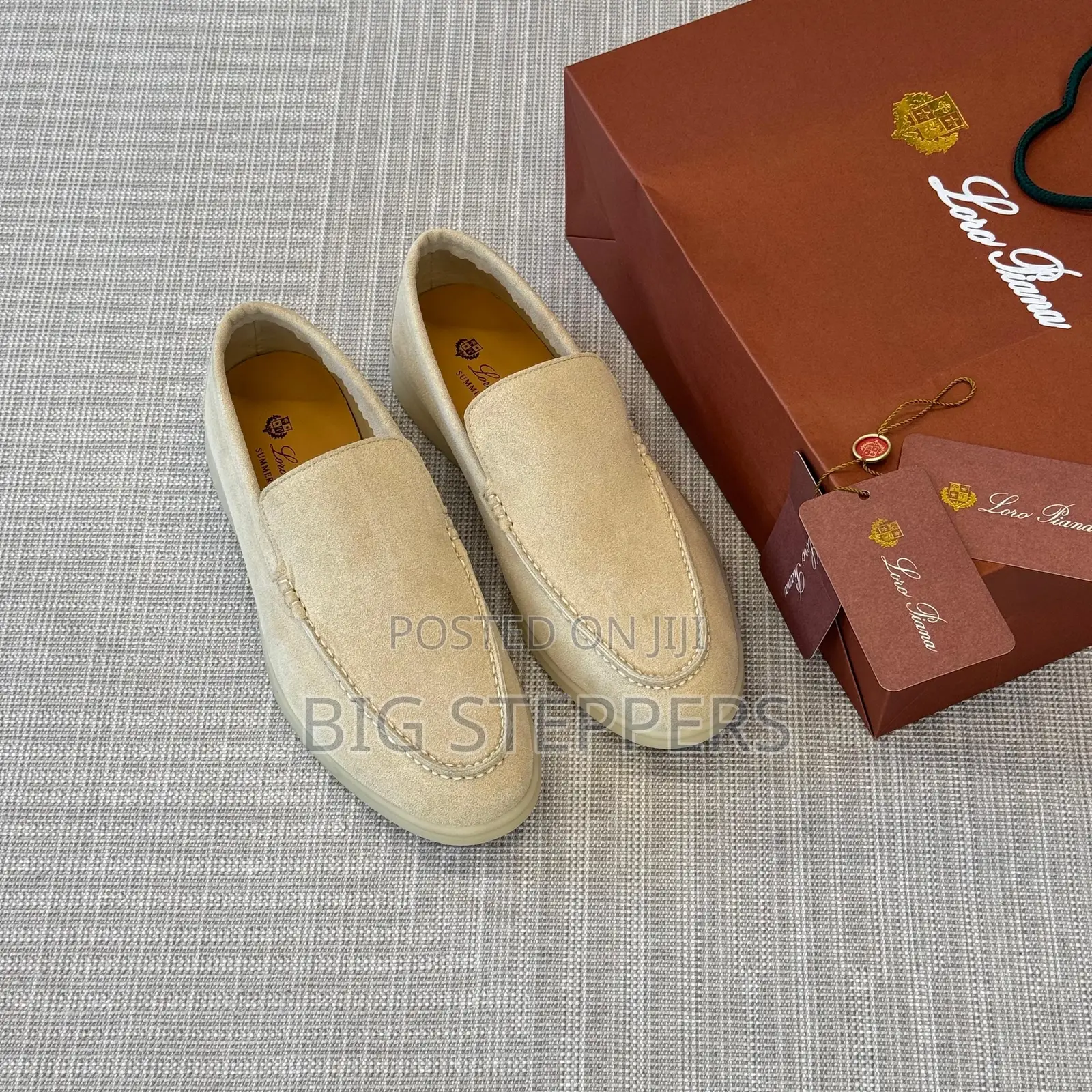 Loro Piana Loafers Cream Colour