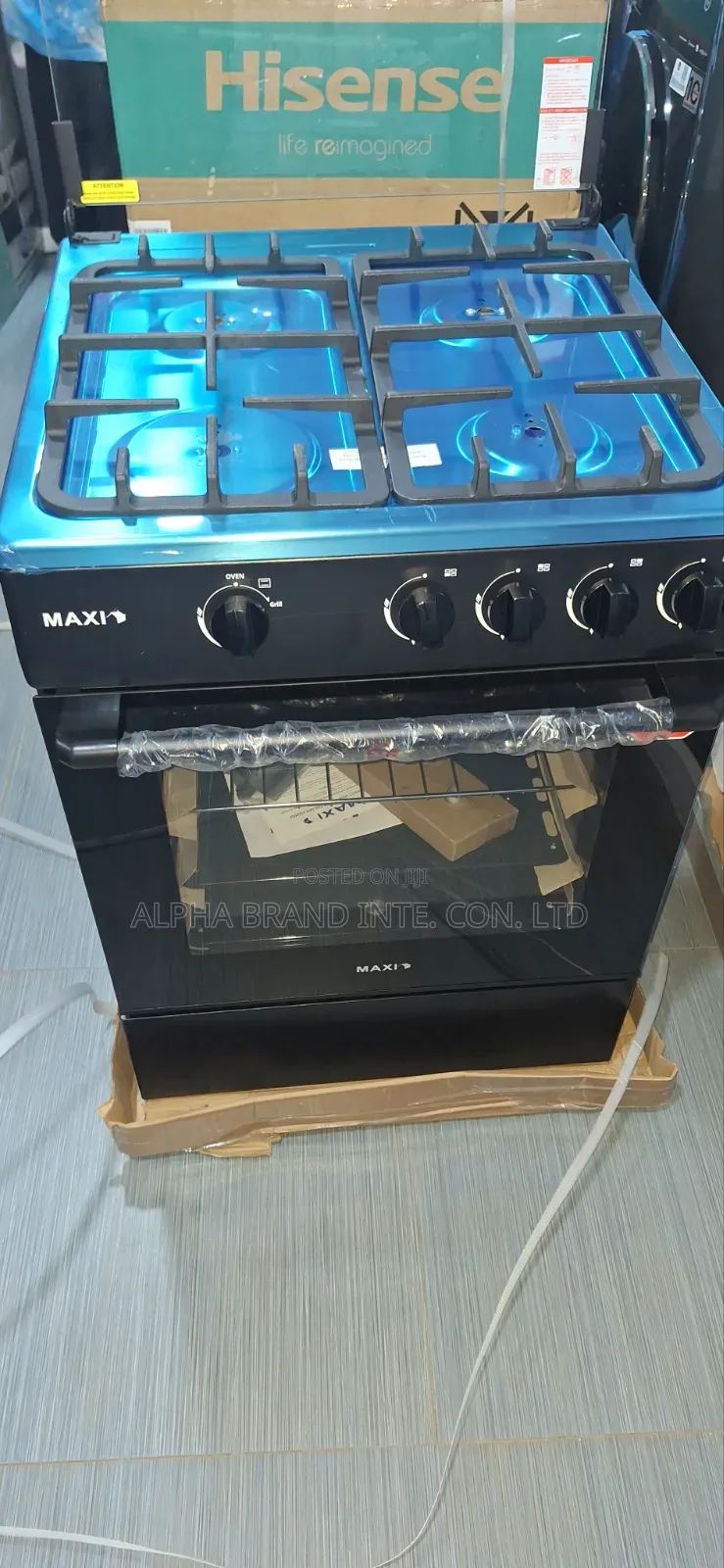 Maxi Gas Cooker 4+0 Storm Series