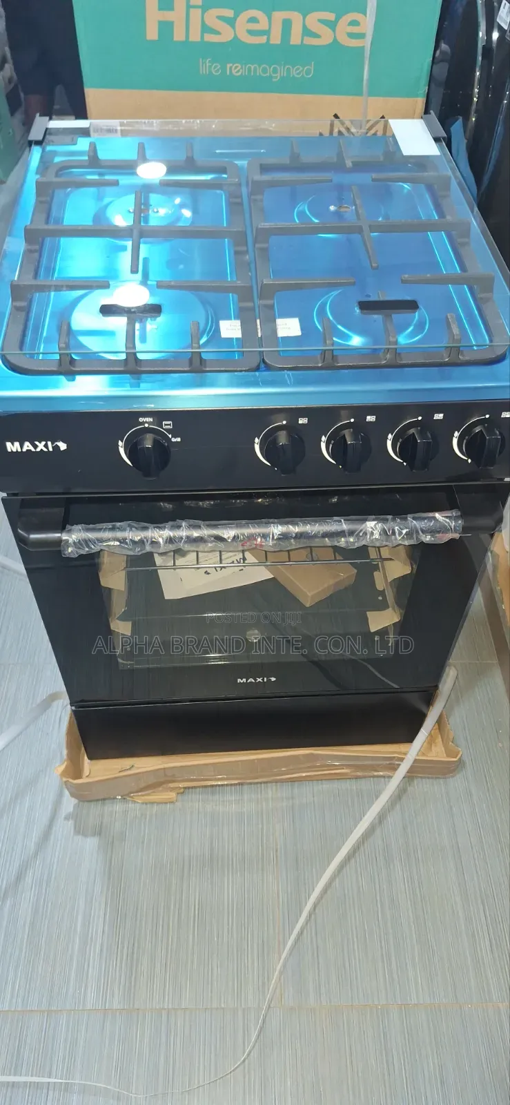 Maxi Gas Cooker 4+0 Storm Series
