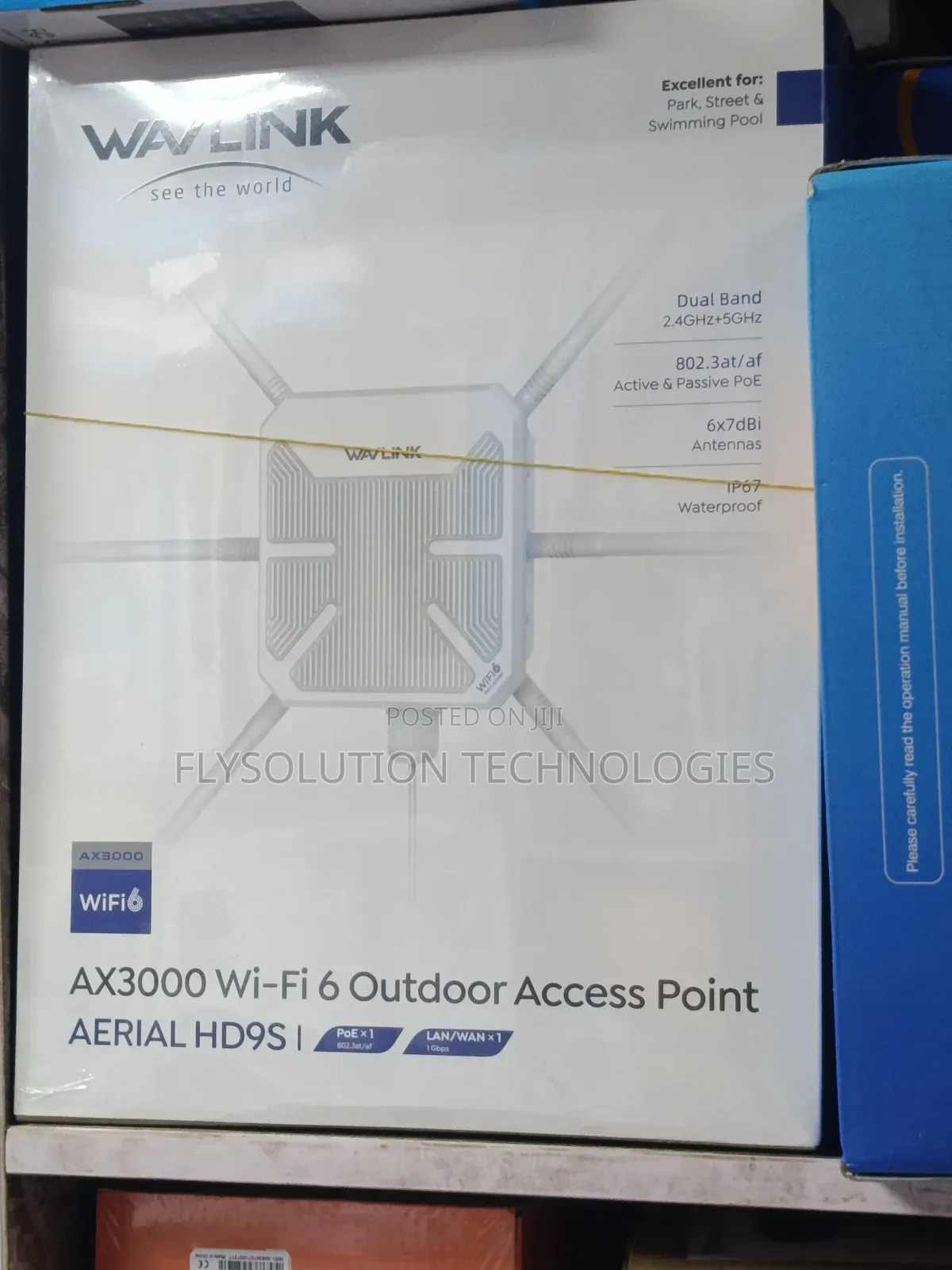 Wavlink AX3000 Wi-Fi 6 Outdoor Access Point (Aerial HD9S)